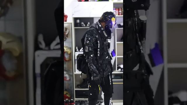 "Silent Shadows: Unveiling the Cyberpunk Techwear Ninja Dress!" смотреть онлайн