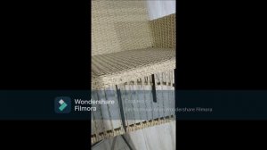 Плетение ротангом. Диван на металлическом каркасе. Часть 6. Переход на нижнюю часть