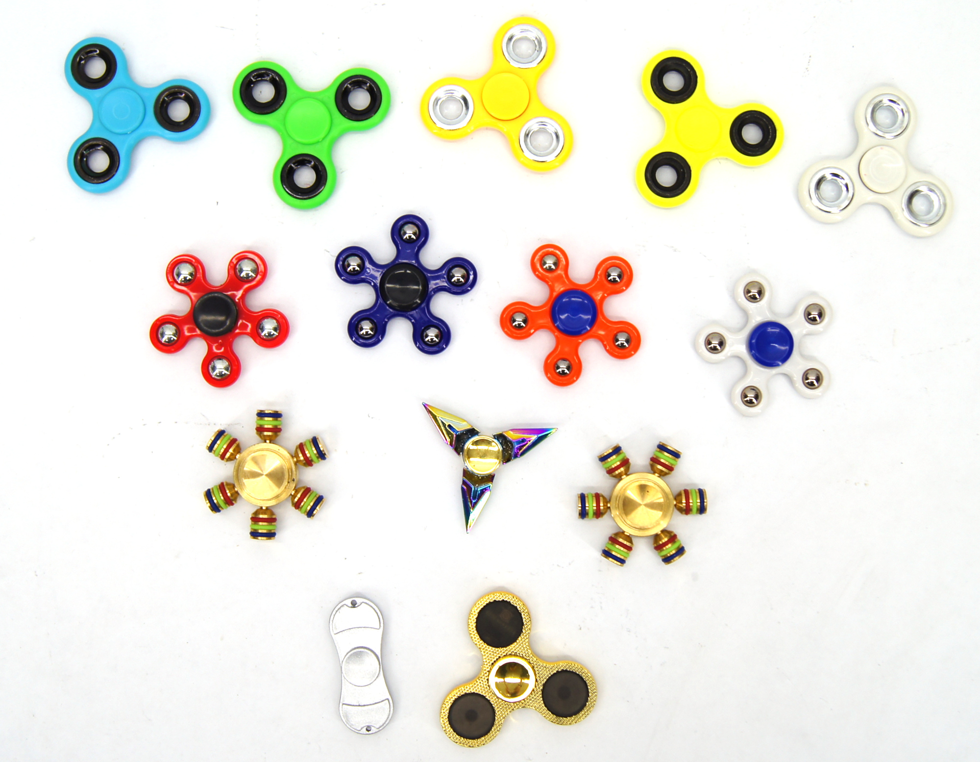 Коллекция спиннеров 12шт