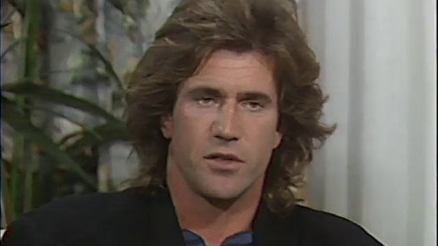Mel Gibson interview for Lethal Weapon (1987) смотреть онлайн