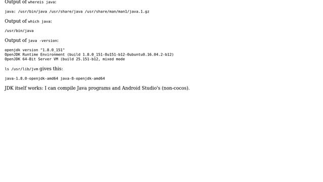 Why one of applications thinks that JAVA_HOME is set to openjdk 9 directory? [Not actual anymore]? смотреть онлайн
