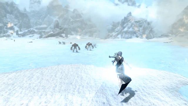 Skyrim SE Battles - Colorful Magic Darkside Bosses vs The Melee Followers 2/2 смотреть онлайн