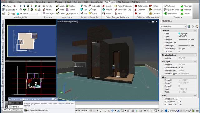 Active3D - Tutorial 16: Render no AutoCAD смотреть онлайн