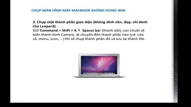 Chụp ảnh màn hình máy Macbook pro - macbook air смотреть онлайн