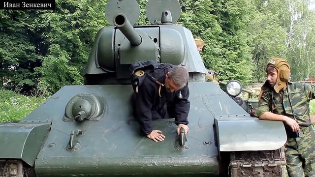 Башни танка Т-34/76, СССР смотреть онлайн