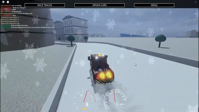 ROBLOX CARS GAME - CARS 3 - NEW HUGE WINTER UPDATE AND ICE RACERS!!! смотреть онлайн