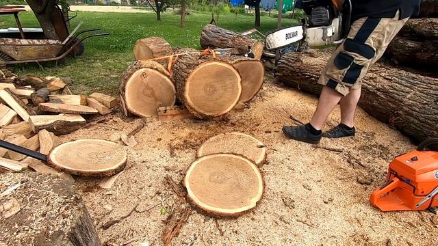 Husqvarna 3120 XP vs. Stihl MS 880 смотреть онлайн