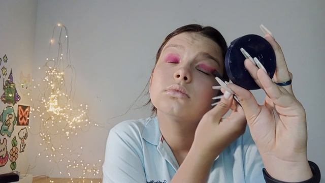 ЗАБЫЛА ПРО РЕСНИЦЫ! /ДЕЛАЮ МАКИЯЖ! /РОЗОВЫЙ//ПОДПИШИСЬ смотреть онлайн