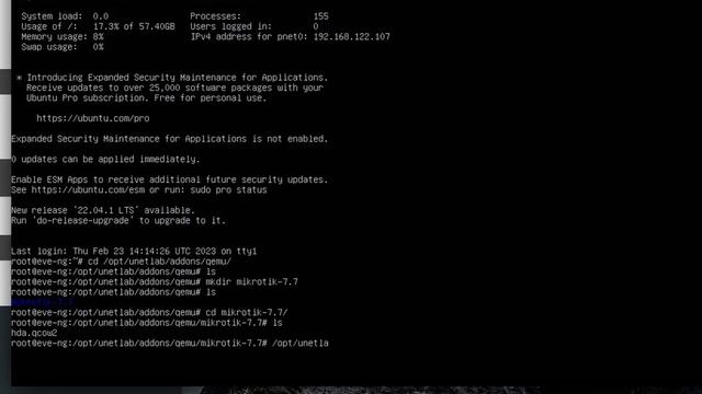 Install EVE-NG on QEMU (no vmware needed) смотреть онлайн