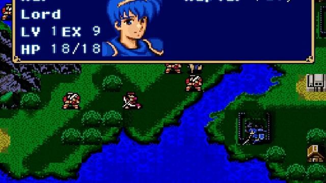 SNES Fire Emblem: Monshō no Nazo (Mystery of the Emblem) смотреть онлайн