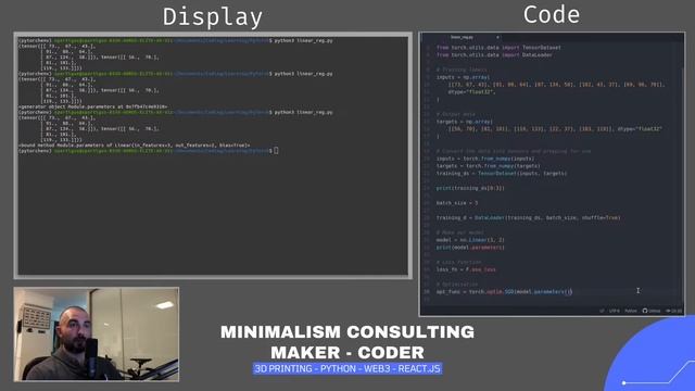 Python Machine Learning - Linear Regression - Pytorch Tutorial смотреть онлайн