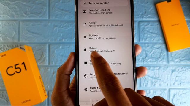 Cara Memunculkan Persentase Baterai Di HP Realme C51 смотреть онлайн