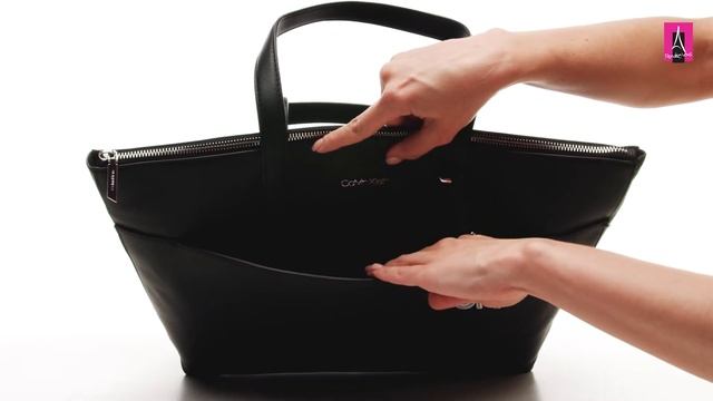Видеообзор I Женская сумка тоут CALVIN KLEIN CK MUST SHOPPER LG W/SLIP POC смотреть онлайн