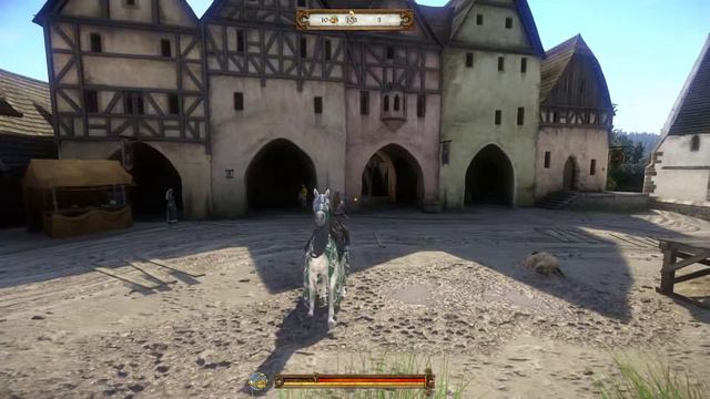 Kingdom Come Deliverance - Лунная походка в исполнении лошади смотреть онлайн