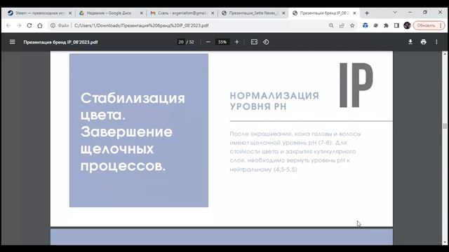 IP - Impression Professional - обзор бренда (красители,уход,стайлинг) смотреть онлайн