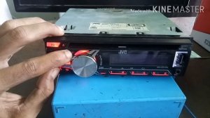 JVC  CD  Receiver RESET  MODEL: KD-R456
