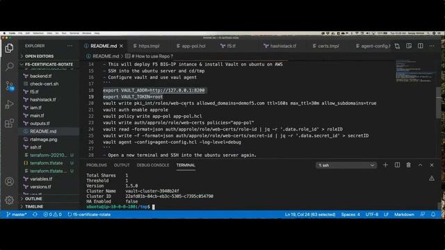 Dynamic certificate management on F5 BIG-IP using HashiCorp Vault смотреть онлайн