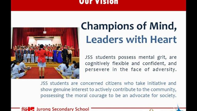 Jurong Secondary School - Principal's Welcome смотреть онлайн