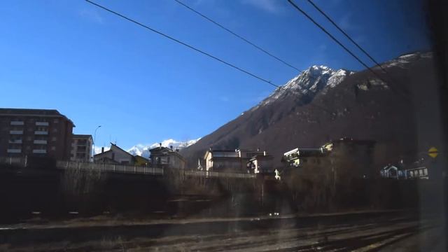 из Италии в Германию через Швейцарию на поезде