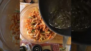 Хе по-корейски из судака. Жареный берш.