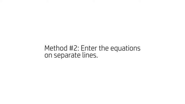 Enter a System of Equations смотреть онлайн