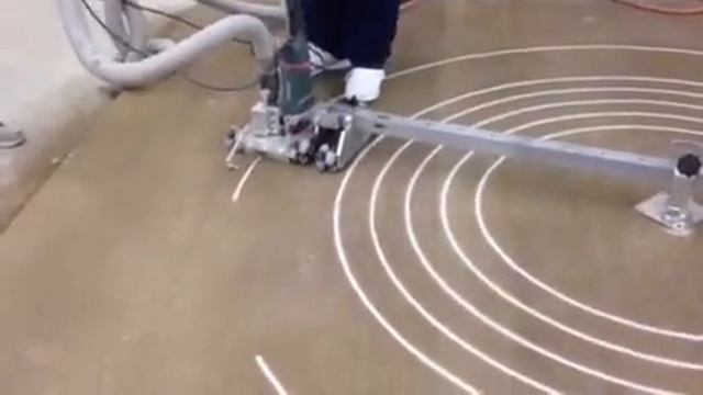 Beton üzerine Motif Makinası