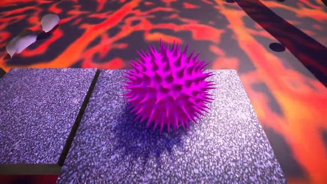 Lava Ballz Game | Gameplay | Made with Unity Player смотреть онлайн