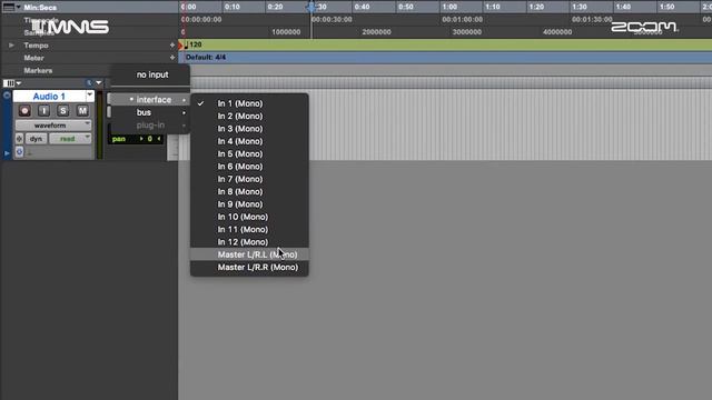 [Zoom LiveTrak L-12] Audio Interface Mode смотреть онлайн