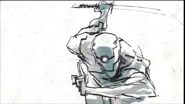 MGS digital graphic novel Gray Fox Hallway смотреть онлайн