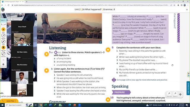 English for Adult Learners | Pre-Intermediate - B1 | Unit – 2 | Section 2B | Part 1 | Real class смотреть онлайн