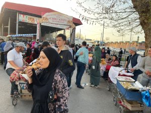 Узбекистан! ОБЖОРНЫЕ РЯДЫ. БАЗАР в месяц Рамазан. Уличная еда_ Шашлык, Самса, Санза, Чучвара