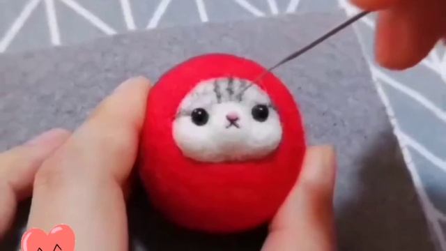 ЗАБАВНЫЕ хендмейд игрушки! DIY, KAWAII. Расслабляющий процесс валяние шерсти. Фелтинг смотреть онлайн