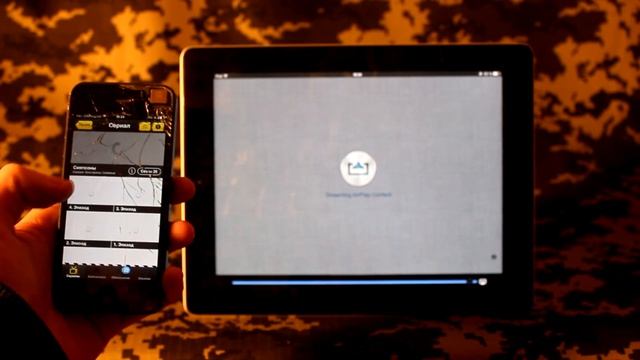 Трансляция видео с iPhone на iPad (AirPlay) смотреть онлайн