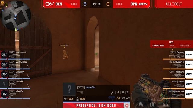 STANDOFF 2 | PRO LEAGUE SEASON 2 | OPN x OXN | REGION EU | GROUP B UPPER смотреть онлайн