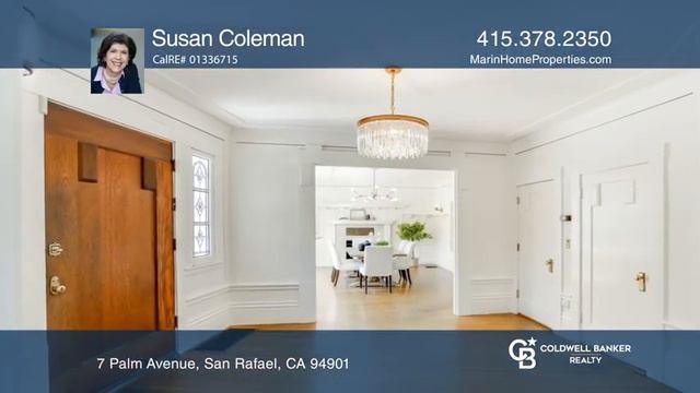 7 Palm Avenue San Rafael, CA | ColdwellBankerHomes.com смотреть онлайн