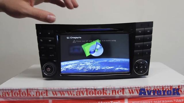 Штатная автомагнитола для Mercedes Benz E-class Winca A0989 смотреть онлайн