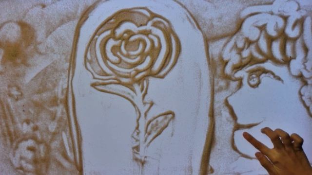 по произведению Антуана де Сент-Экзюпери "Маленький принц" песочная анимация смотреть онлайн