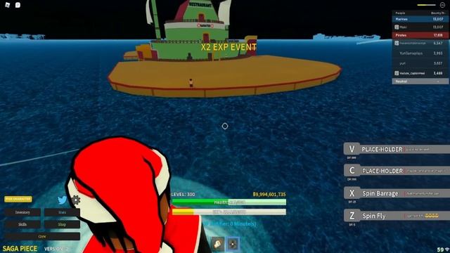 This Roblox One Piece Game has 2 Players... смотреть онлайн