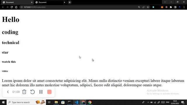 Use VSCode Live Server Extension | Web Development Basics Course смотреть онлайн