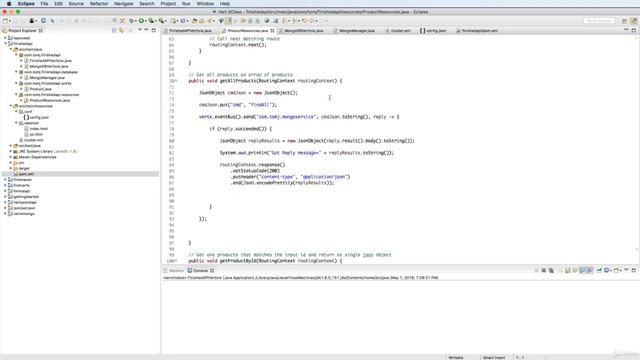 Vert.x 3.5 Java API's Fast and Simple - learn Java смотреть онлайн