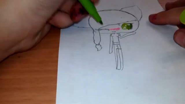 Speed paint на бумаге ♥ смотреть онлайн