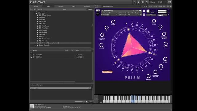 AVA PRISM - Modern Pop Drums - Walkthrough / Review смотреть онлайн