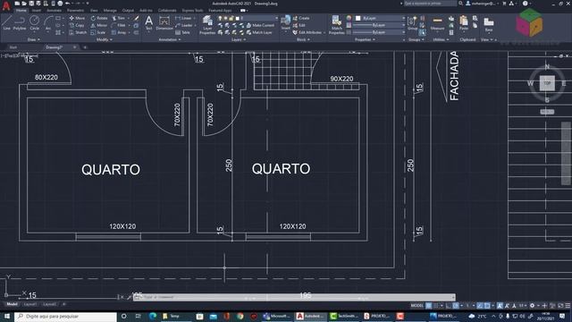 Do PDF para o AutoCAD - Como transformar um arquivo PDF em DWG (CAD)? смотреть онлайн