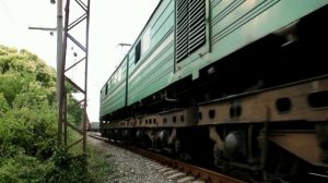 "Абхазская легенда!" Электровоз ВЛ8-1162 следует резервом.