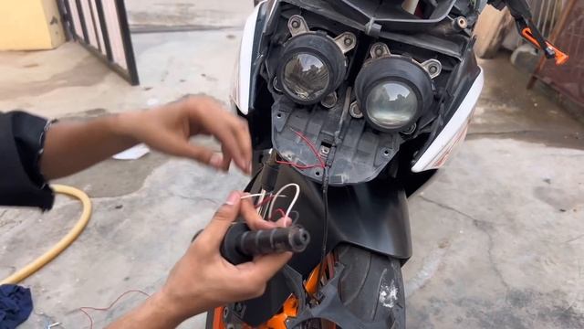 ANGEL LIGHT INSTALLATION FOR KTM ?|| ￼MADE FOT KTM RC 125 200 390 || STYLISHATIK || VLOG || 2022 смотреть онлайн