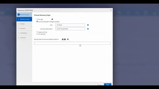 Oracle Tablespace Point-in-Time Recovery Using Storage Snapshots смотреть онлайн