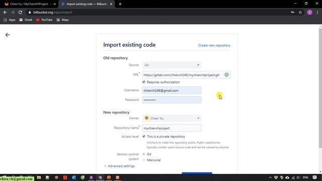 How to Import GITLAB Repo to BITBUCKET Repo? смотреть онлайн