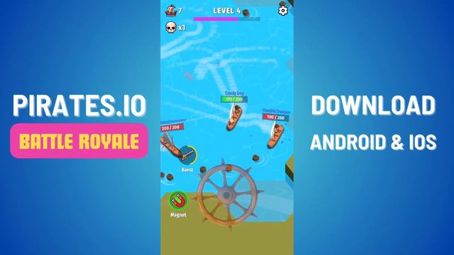 Pirates.io Battle Royale for Android and iOS смотреть онлайн
