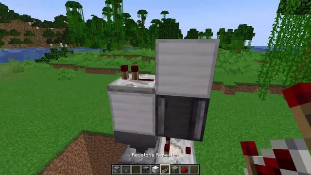 Minecraft Java - 3x3 Flush Piston Door Tutorial - Super Simple смотреть онлайн
