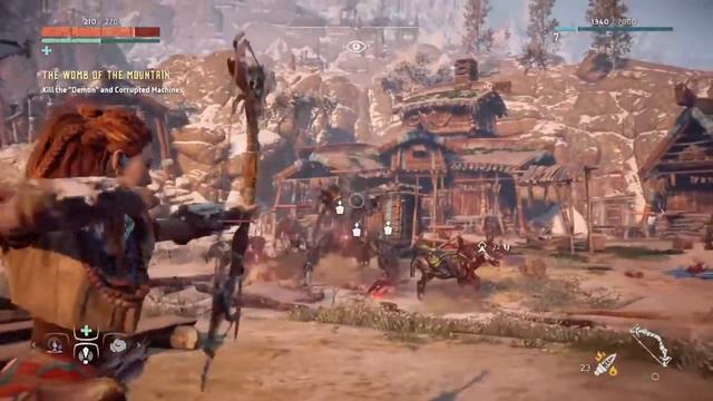 Horizon Zero Dawn|Ps4 Gameplay Walkthrough| The Demon | Part 7 смотреть онлайн